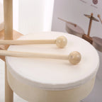 Drveni Bubnjarski Set s Pedalom – Edukativni Glazbeni Instrument za Djecu