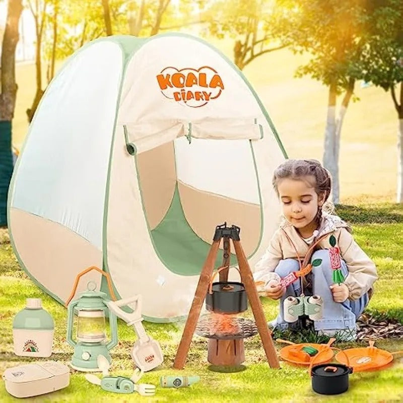 Dječji Set za Kampiranje sa Šatorom "Outdoor Explorer" (40 dijelova) – Komplet za Istraživanje i Kampiranje